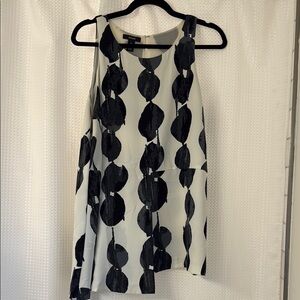 Alfani navy and white  Sleeveless Tank Top